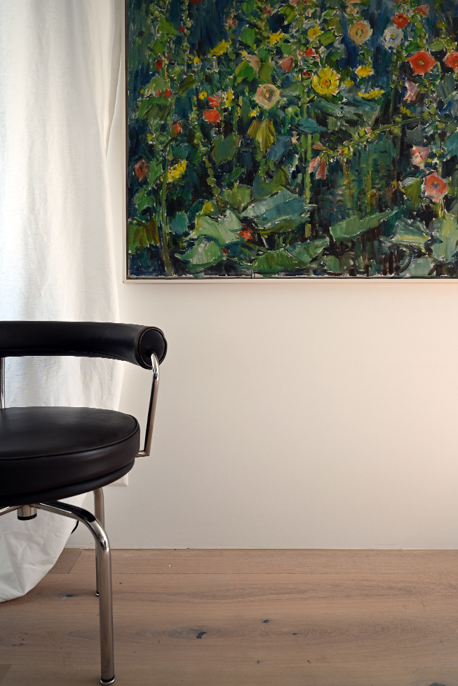 Parkett, Bild, Leder, Vorhangstoff